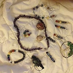 Chakra crystal jewelery